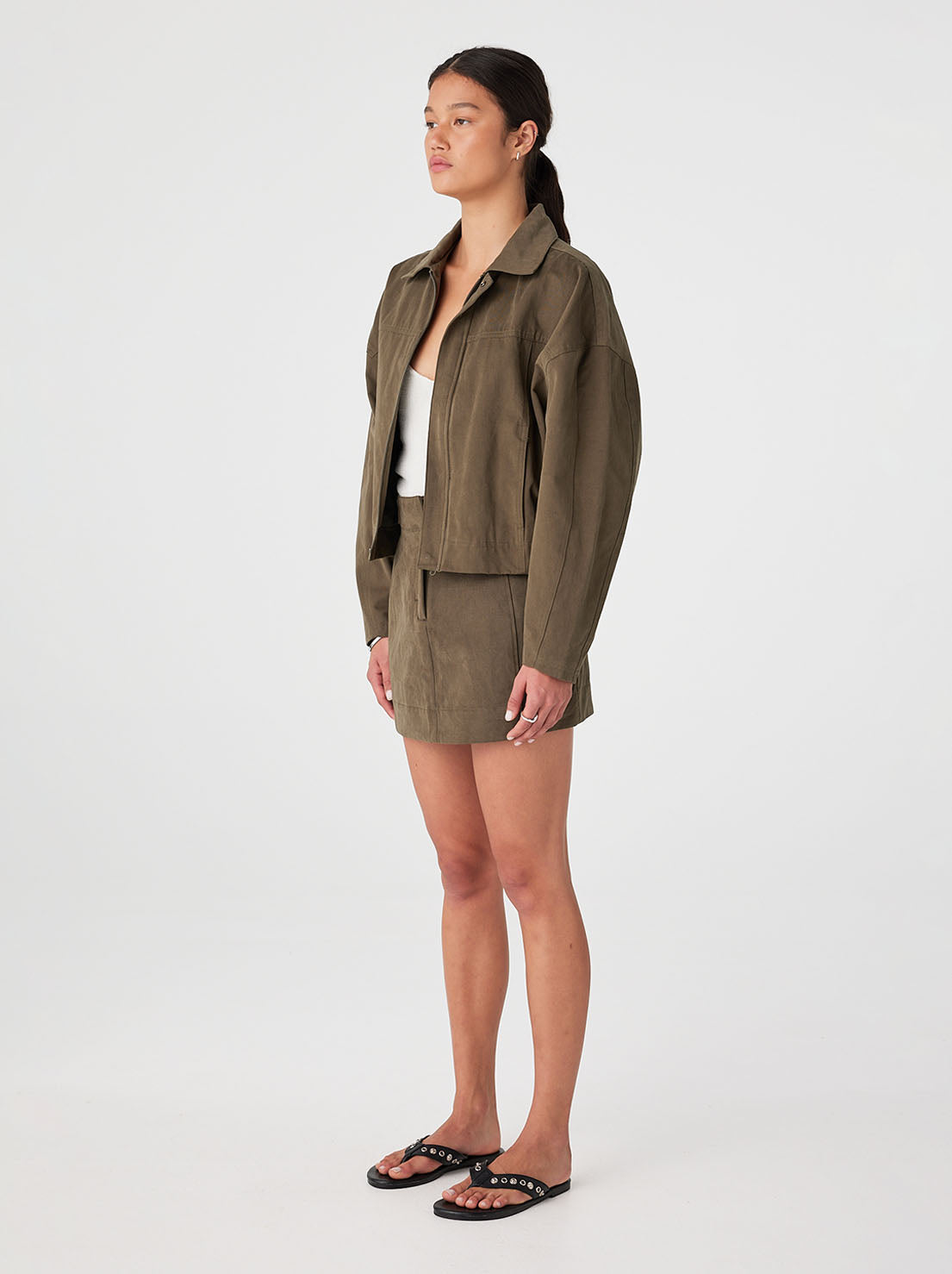 Arcaa Movement - Eames Mini Skirt - Khaki
