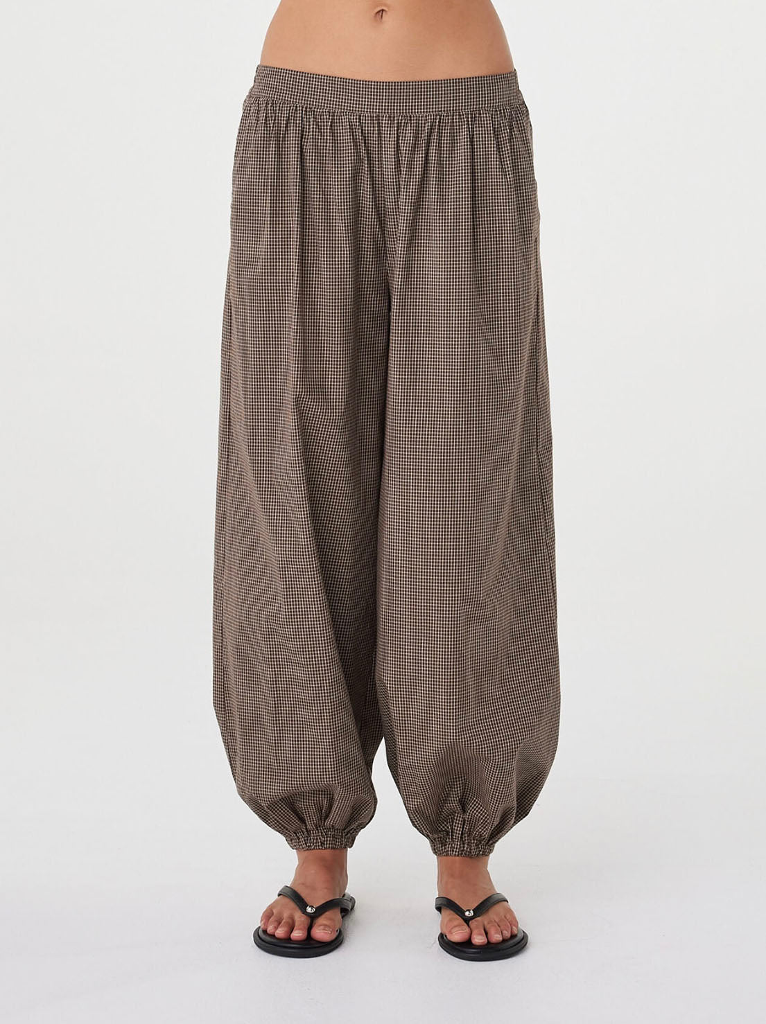 Arcaa Movement - Elina Balloon Pant - Chocolate Check