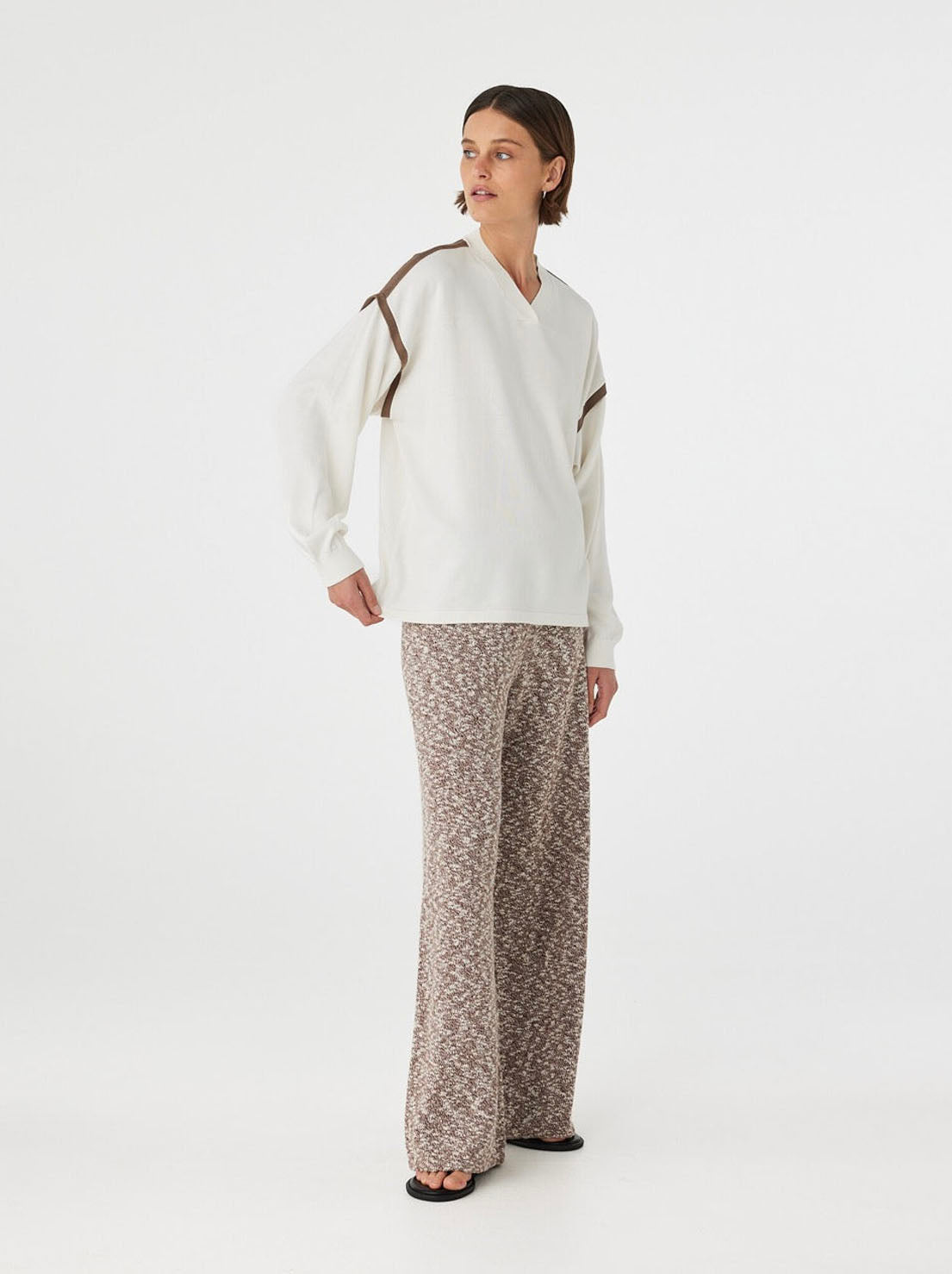 Arcaa Movement - Emmet Pant - Chocolate & Cream