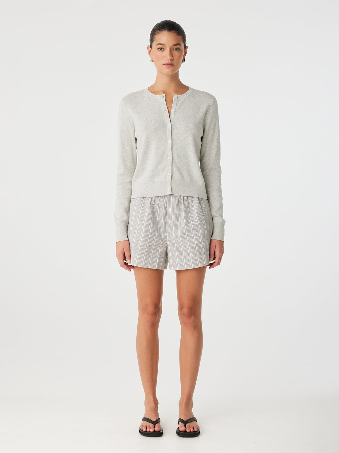 Arcaa Movement - Flynn Cardigan - Grey Marle
