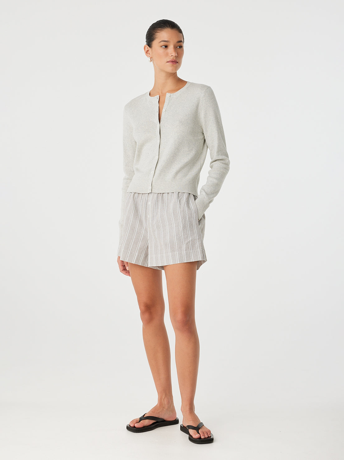 Arcaa Movement - Flynn Cardigan - Grey Marle