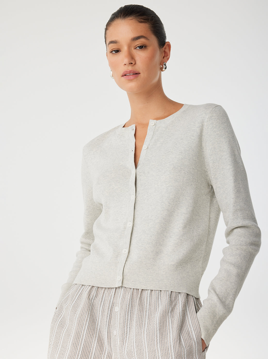 Arcaa Movement - Flynn Cardigan - Grey Marle