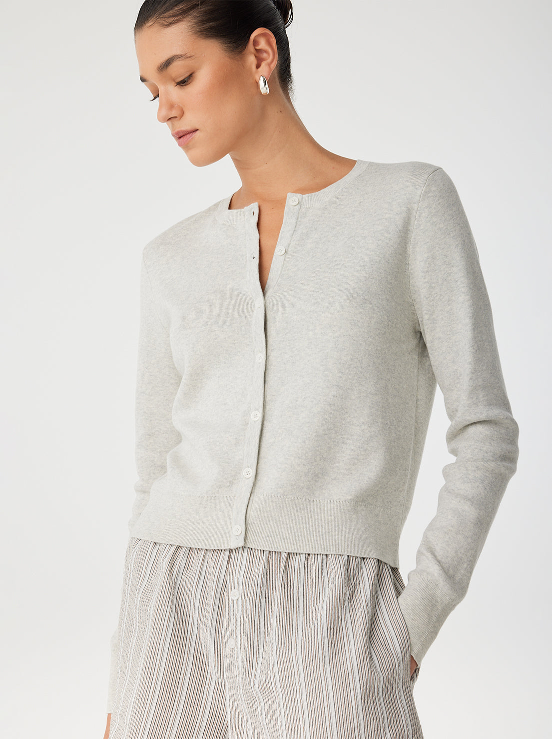 Arcaa Movement - Flynn Cardigan - Grey Marle