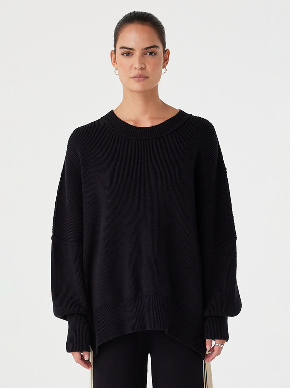 Arcaa Movement - Harper Organic Knit Sweater - Black