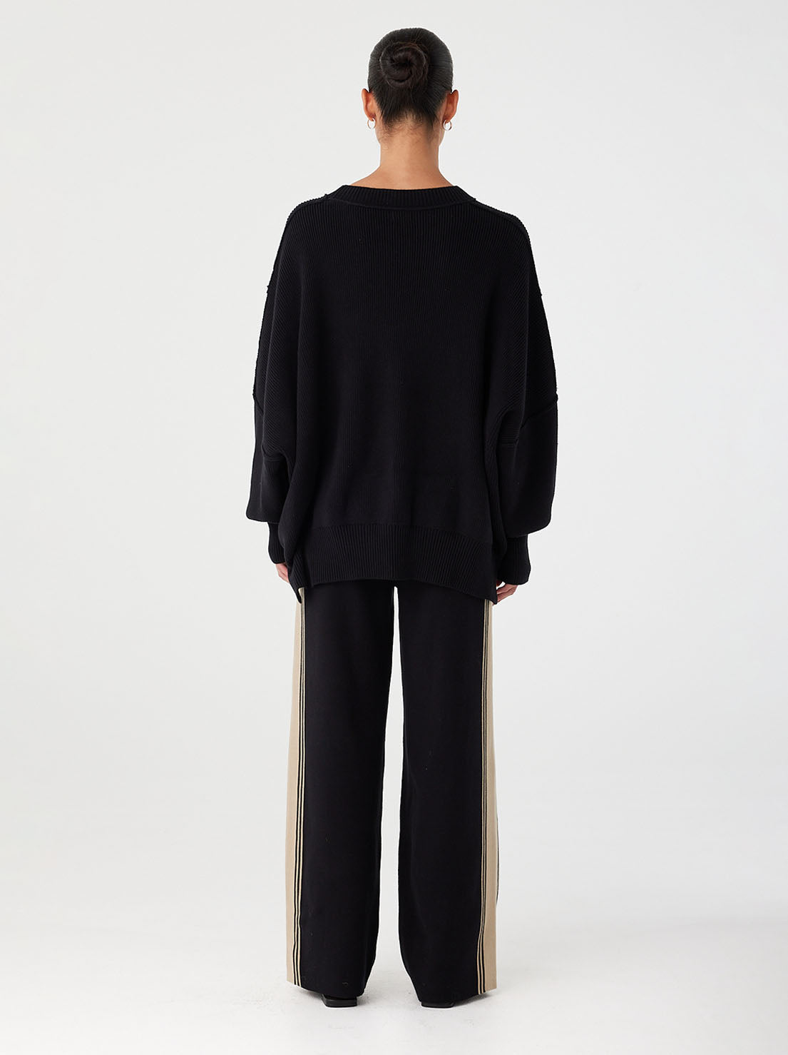 Arcaa Movement - Harper Organic Knit Sweater - Black