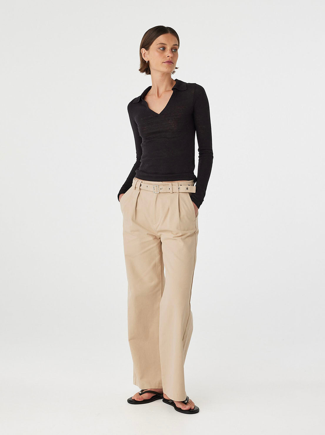 Arcaa Movement - Mae Long Sleeve Top - Black