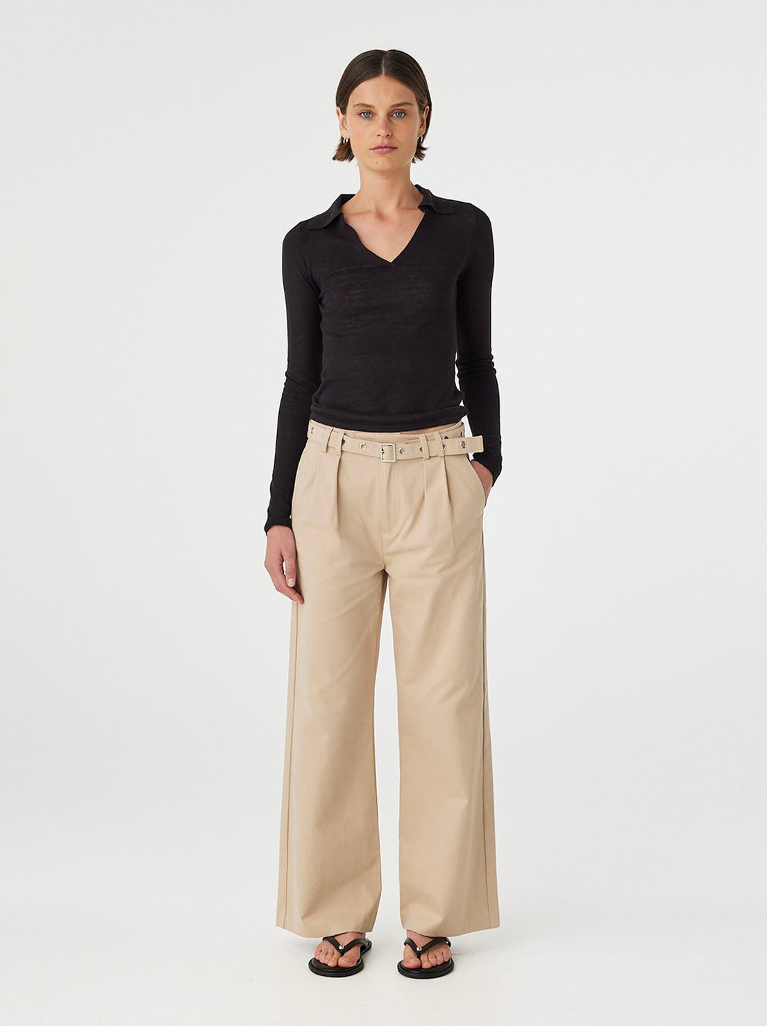 Arcaa Movement - Mae Long Sleeve Top - Black