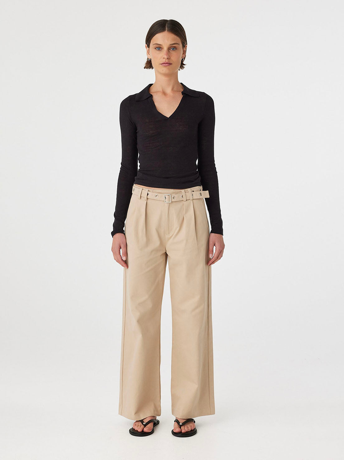 Arcaa Movement - Mae Long Sleeve Top - Black