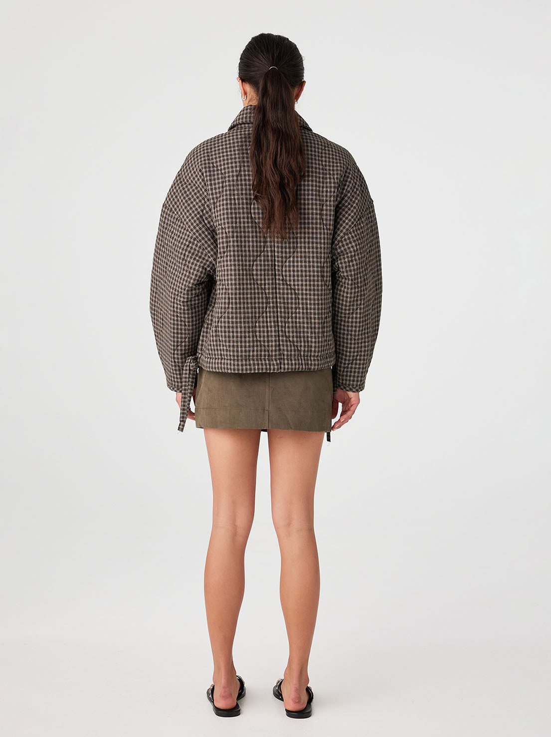 Arcaa Movement - Matteo Jacket - Espresso Check