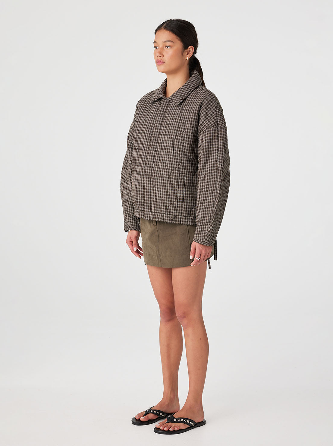 Arcaa Movement - Matteo Jacket - Espresso Check