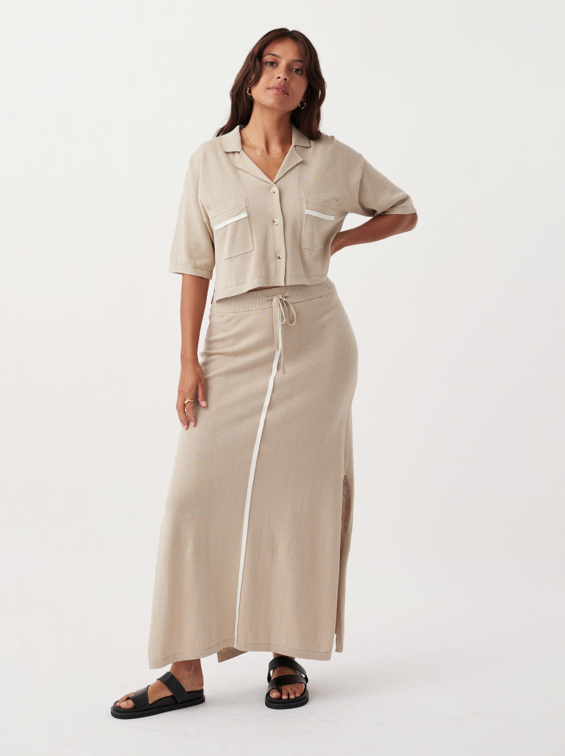 Arcaa Movement - Quinn Skirt - Taupe