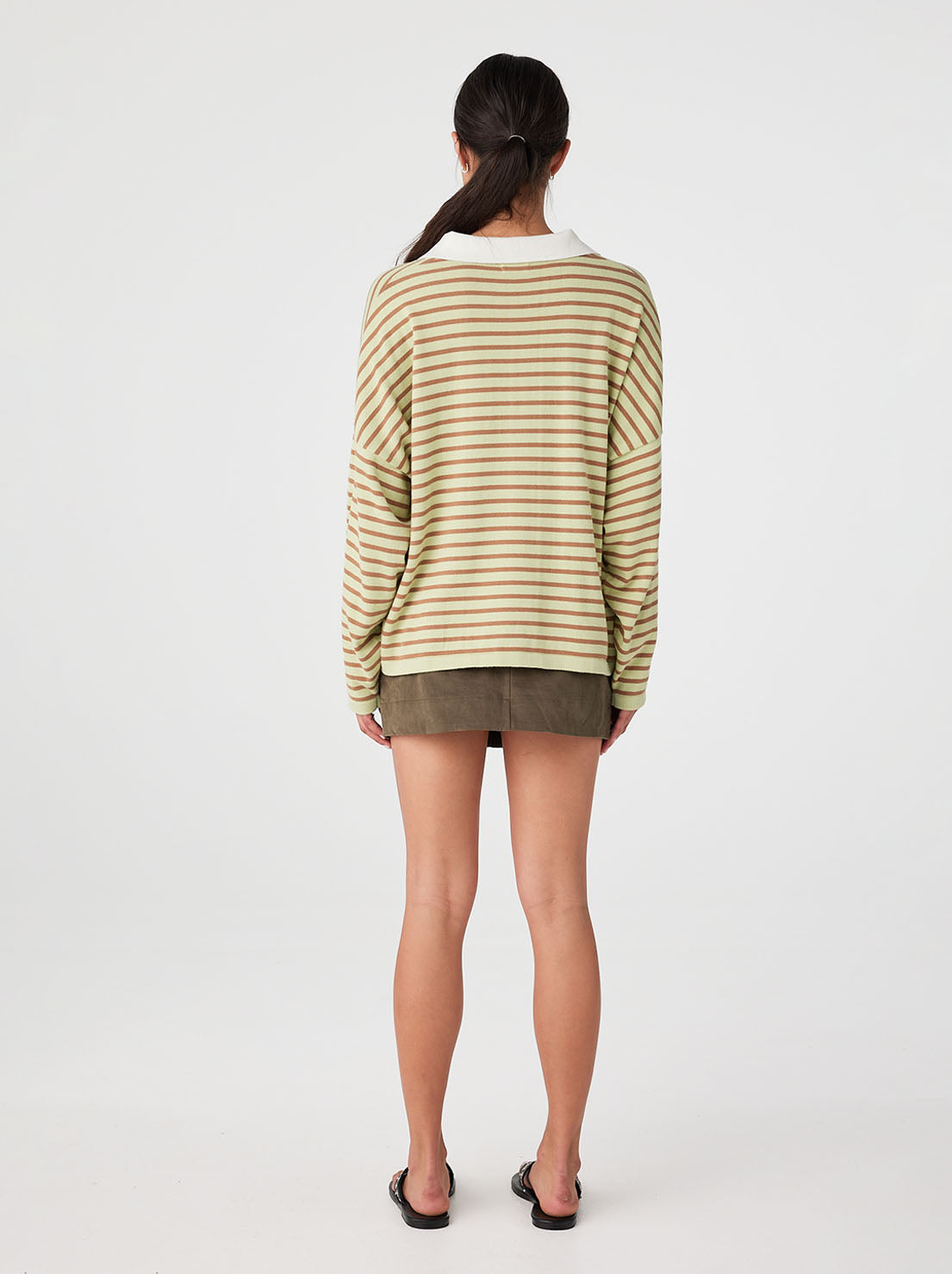 Arcaa Movement - Rayne Knit Jersey - Celery & Pecan