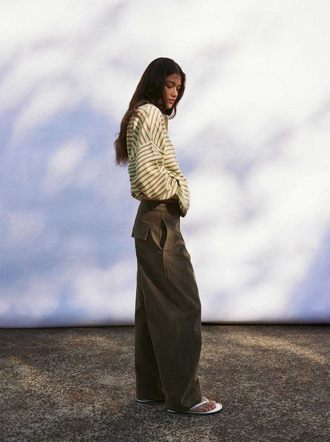 Arcaa Movement - Rayne Knit Jersey - Celery & Pecan