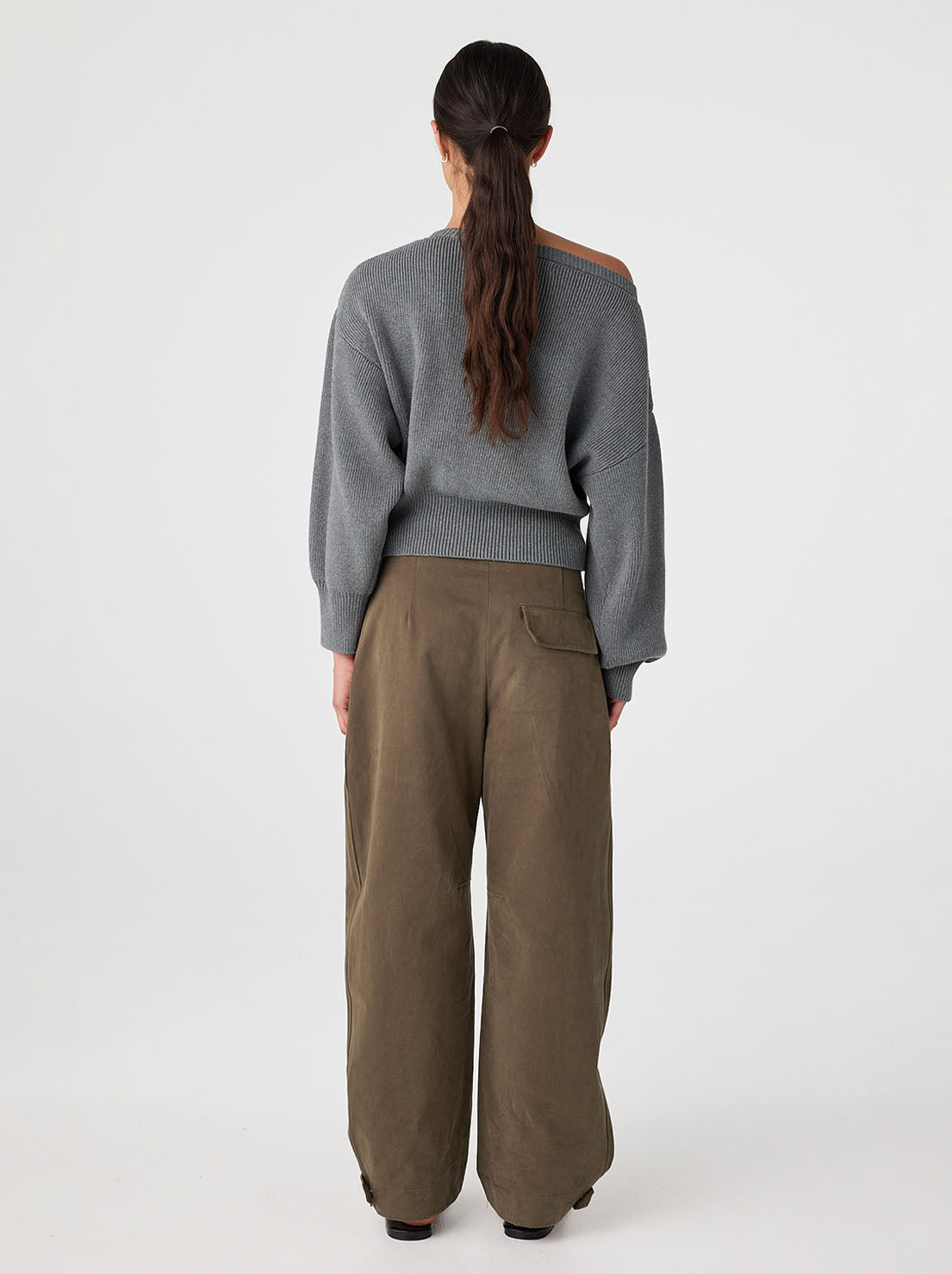 Arcaa Movement - Soren Sweater - Dark Grey Marle