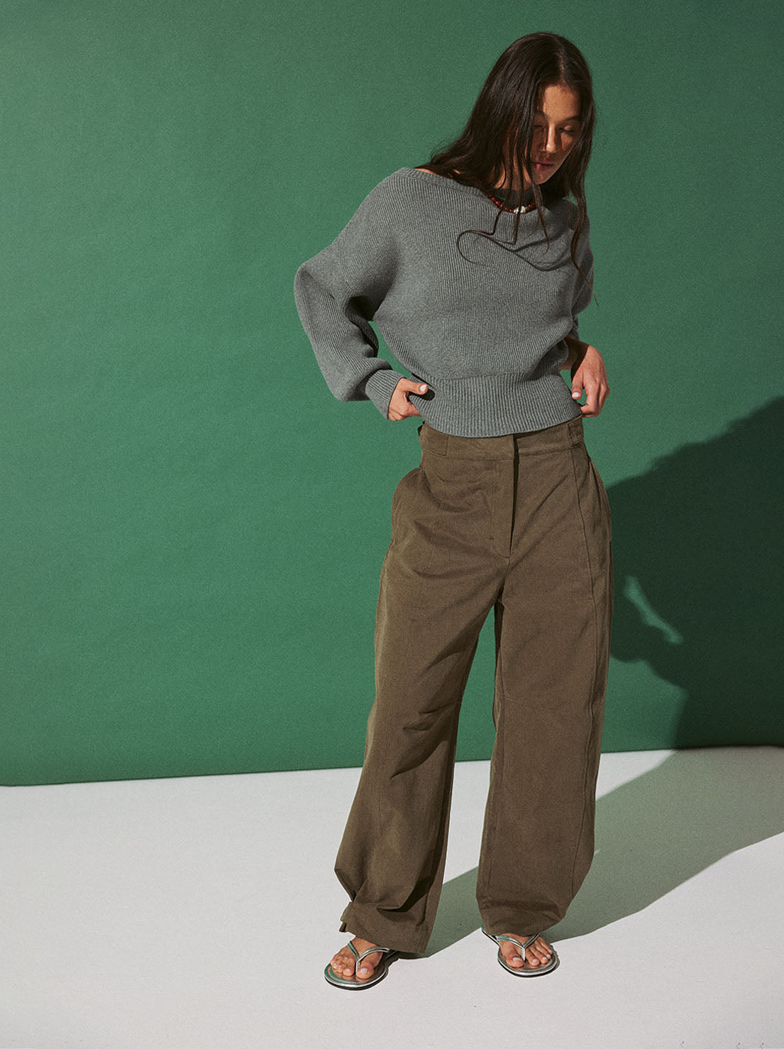 Arcaa Movement - Soren Sweater - Dark Grey Marle