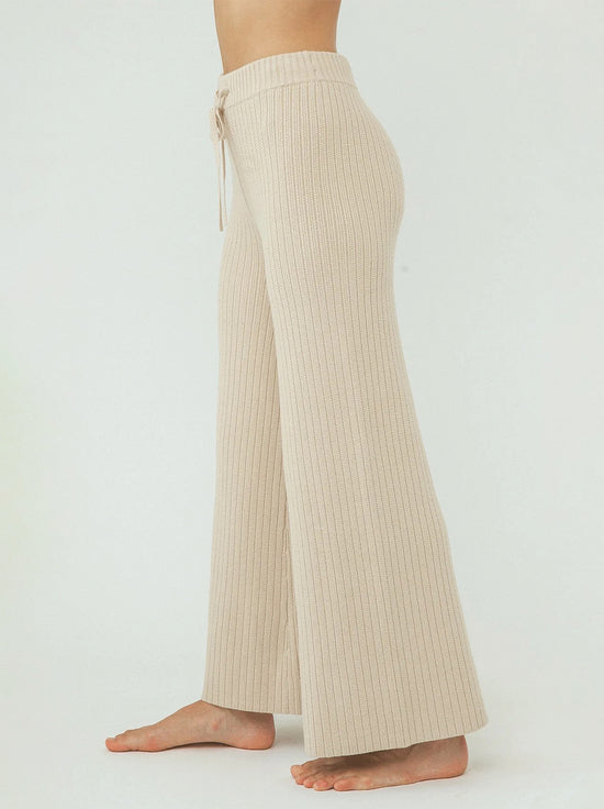 Arcaa Movement - Vera Organic Knit Pants - Sand