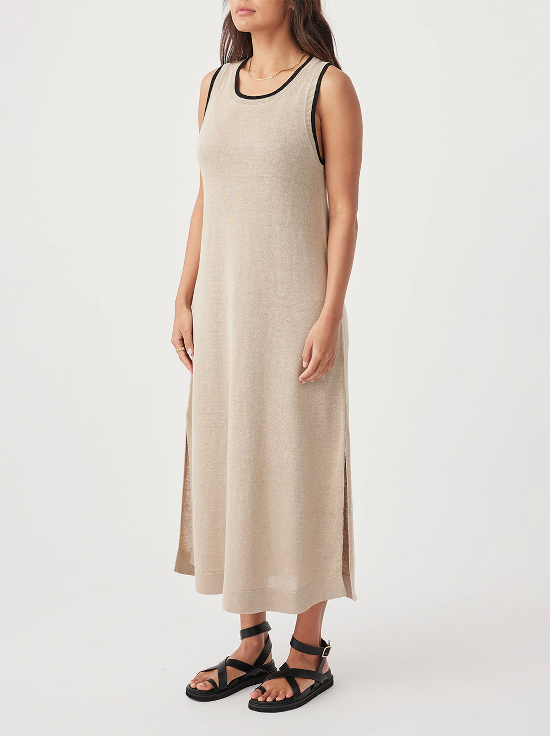 Arcaa Movement - Brie Long Dress - Taupe