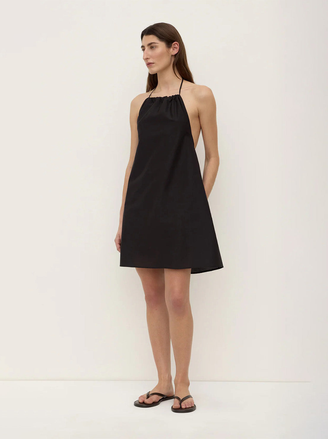 Assembly Label - Addison Halter Mini Dress - Black Abicus Assembly Label - Addison Halter Mini Dress - Black Abicus