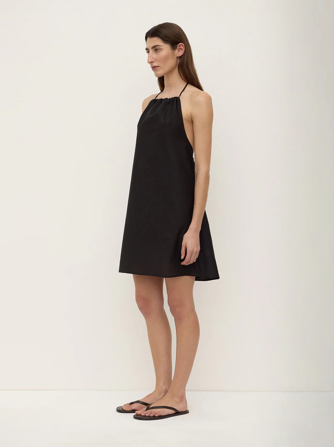 Assembly - Addison Halter Mini Dress - Black