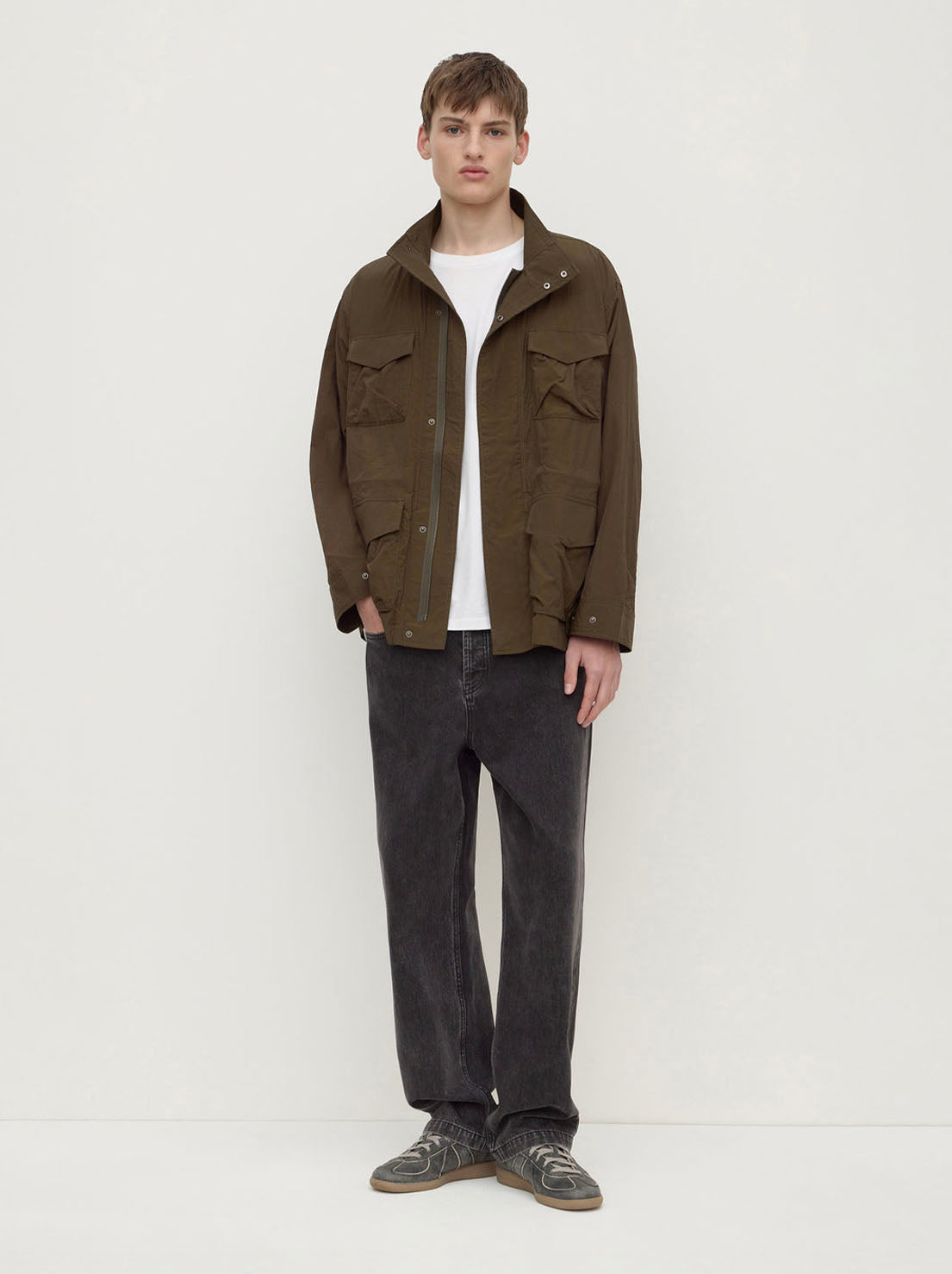 Assembly Label - Andy Field Jacket - Army