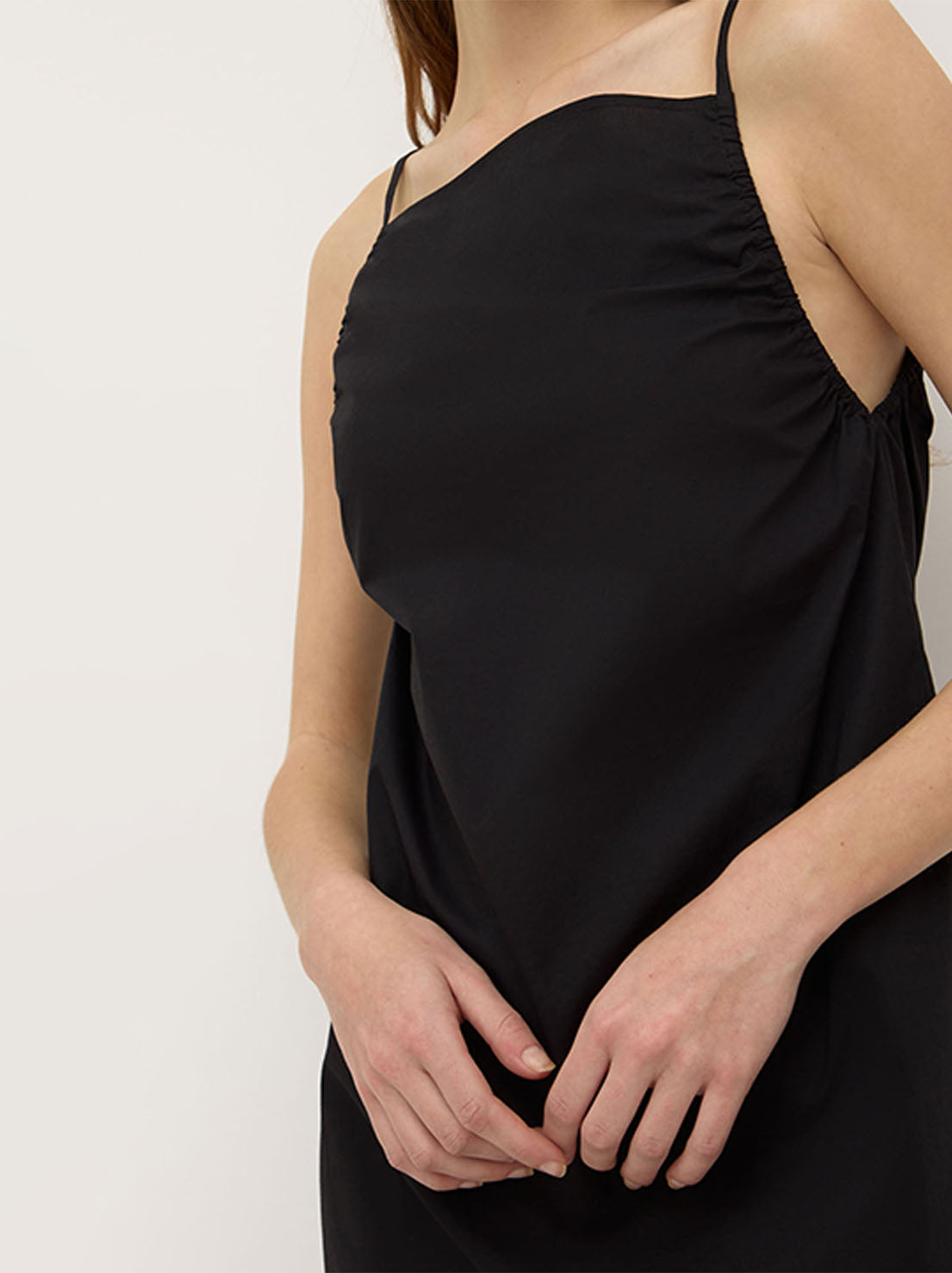 Assembly - Annie Poplin Mini Dress - Black