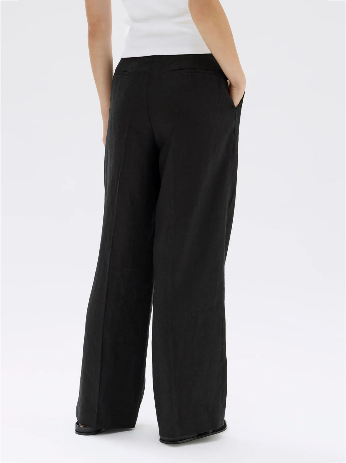 Assembly - Aria Linen Pant - Black