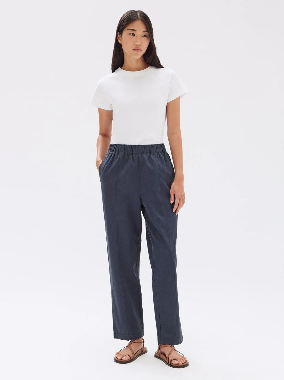 Assembly - Men's Cameron Seersucker Pant - Black