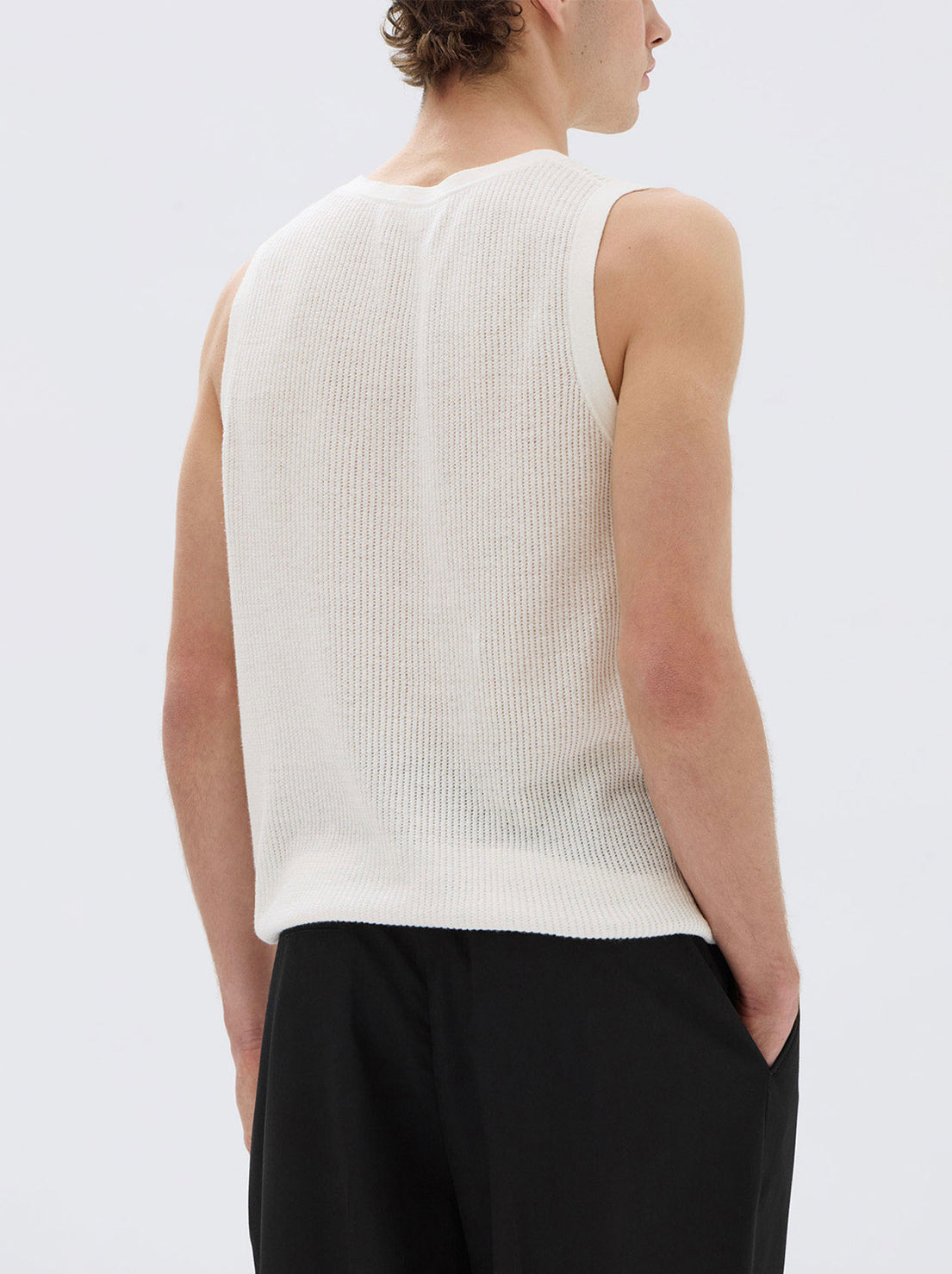 Assembly - Carlo Knit Tank - Cream