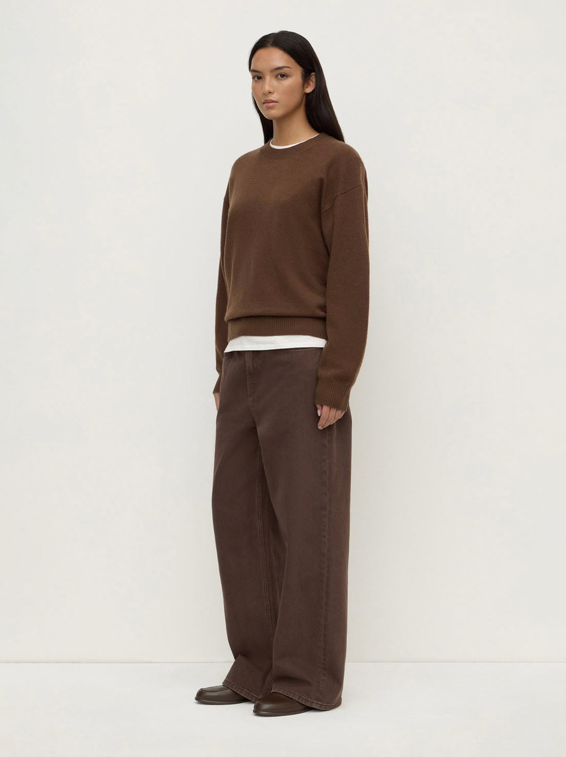 Assembly Label - Carter Brushed Wool Sweater - Earth