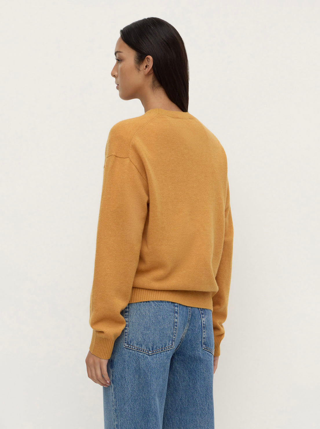 Assembly Label - Carter Brushed Wool Sweater - Honey