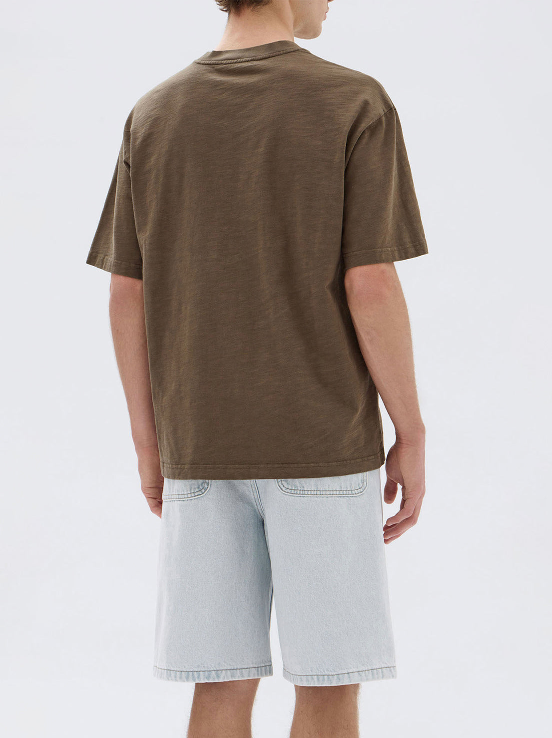 Assembly - Dylan Slub Oversized Short Sleeve Tee - Military