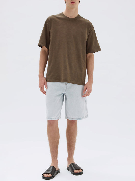 Assembly - Dylan Slub Oversized Short Sleeve Tee - Military