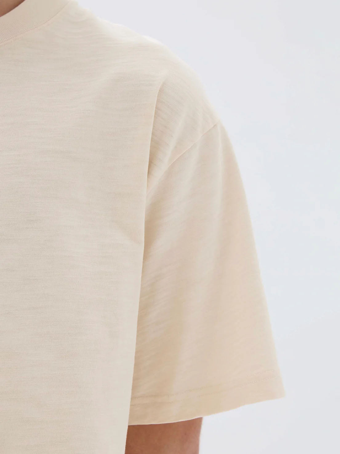 Assembly - Dylan Slub Oversized Short Sleeve Tee - Stone