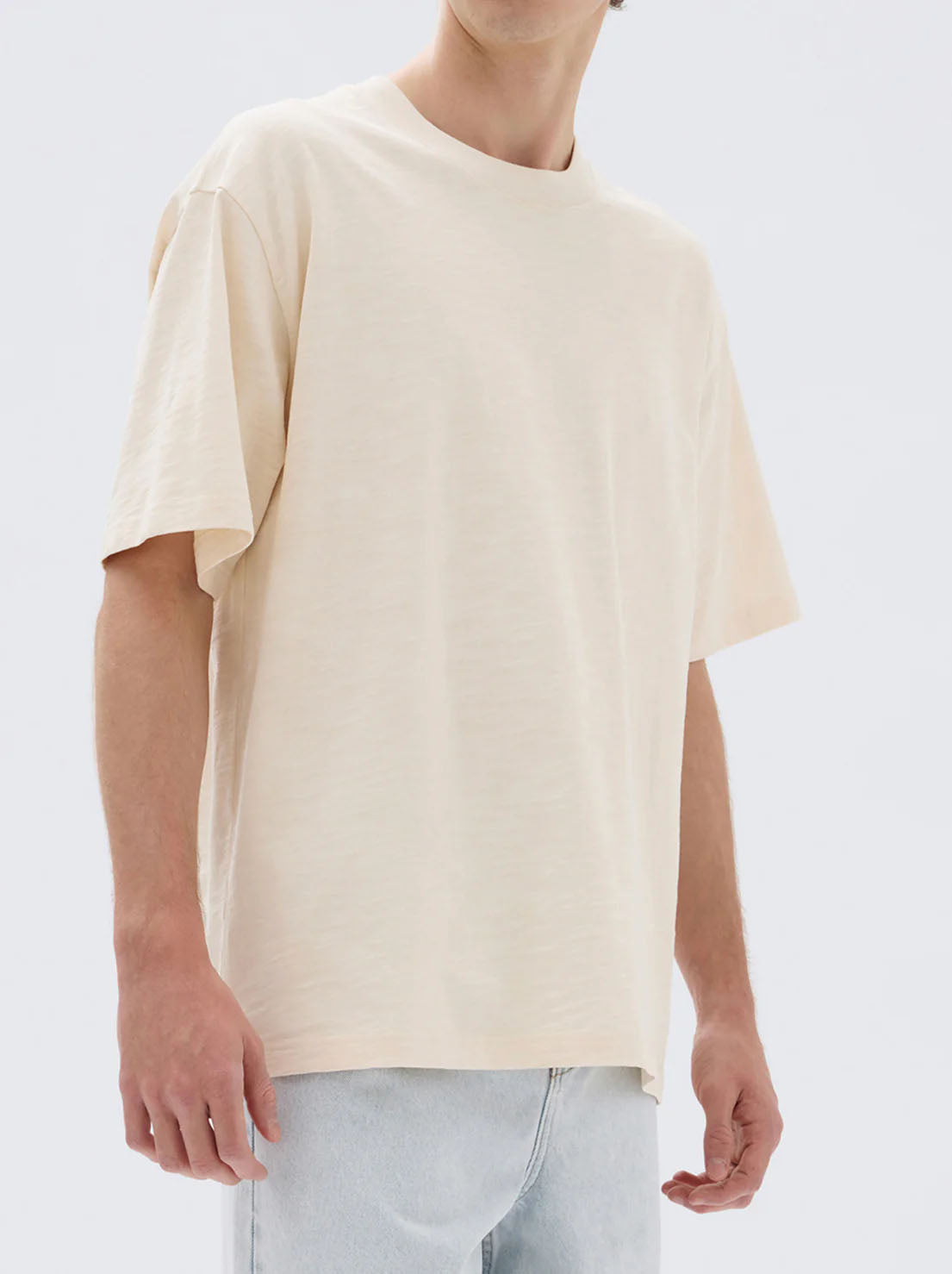 Assembly - Dylan Slub Oversized Short Sleeve Tee - Stone