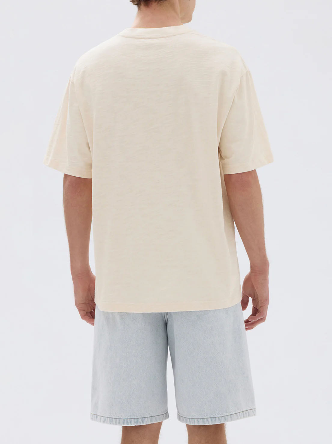 Assembly - Dylan Slub Oversized Short Sleeve Tee - Stone