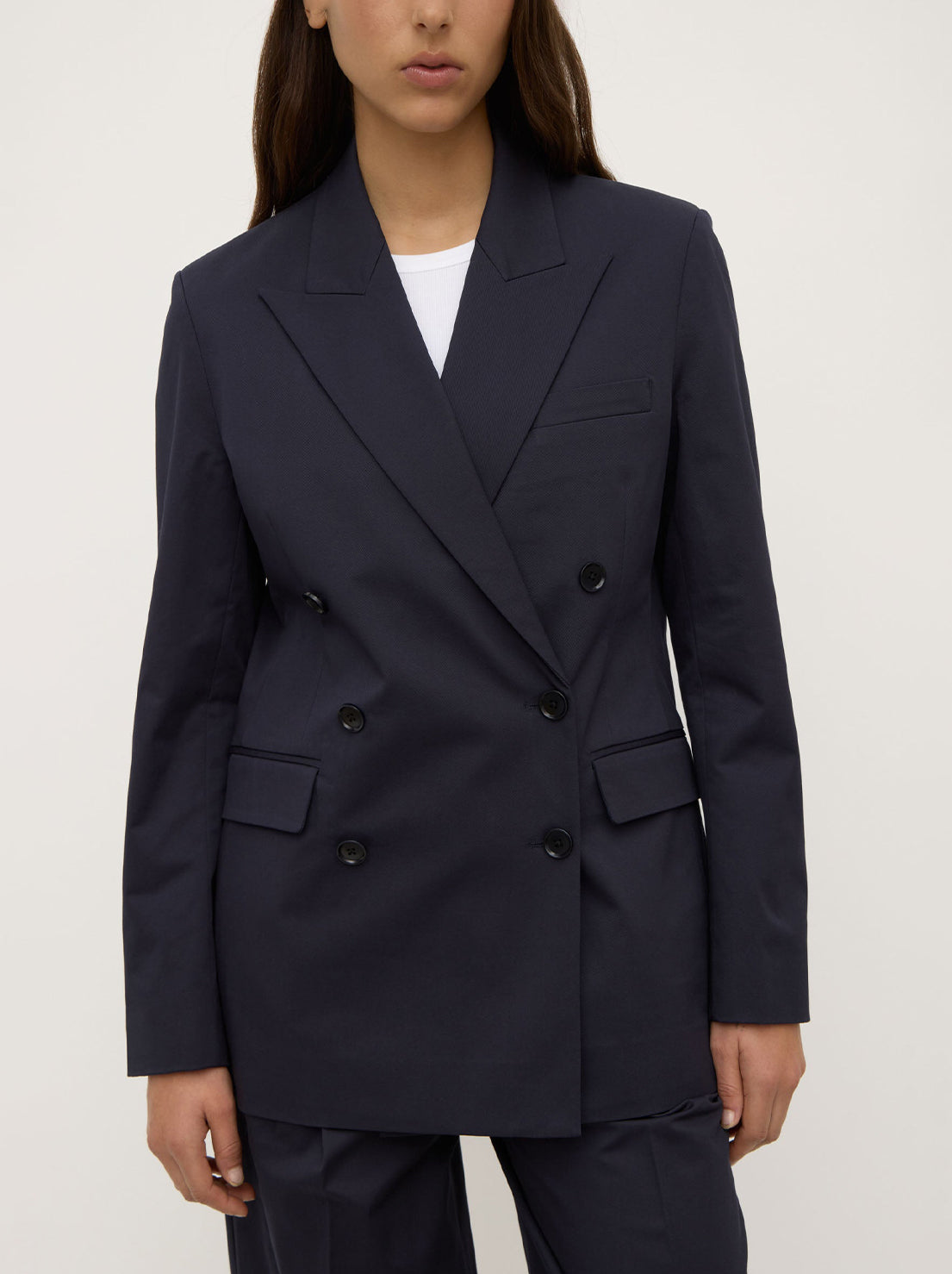 Assembly - Ellen Double Breasted Blazer - True Navy