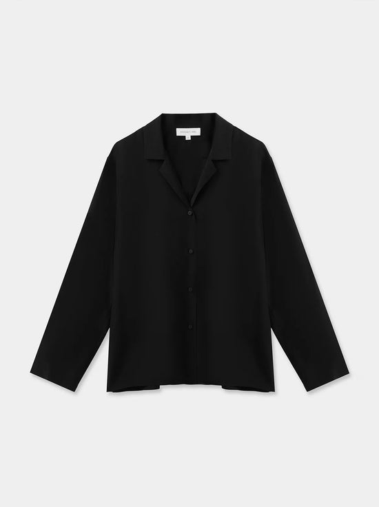 Assembly - Essie Silk Long Sleeve Shirt - Black