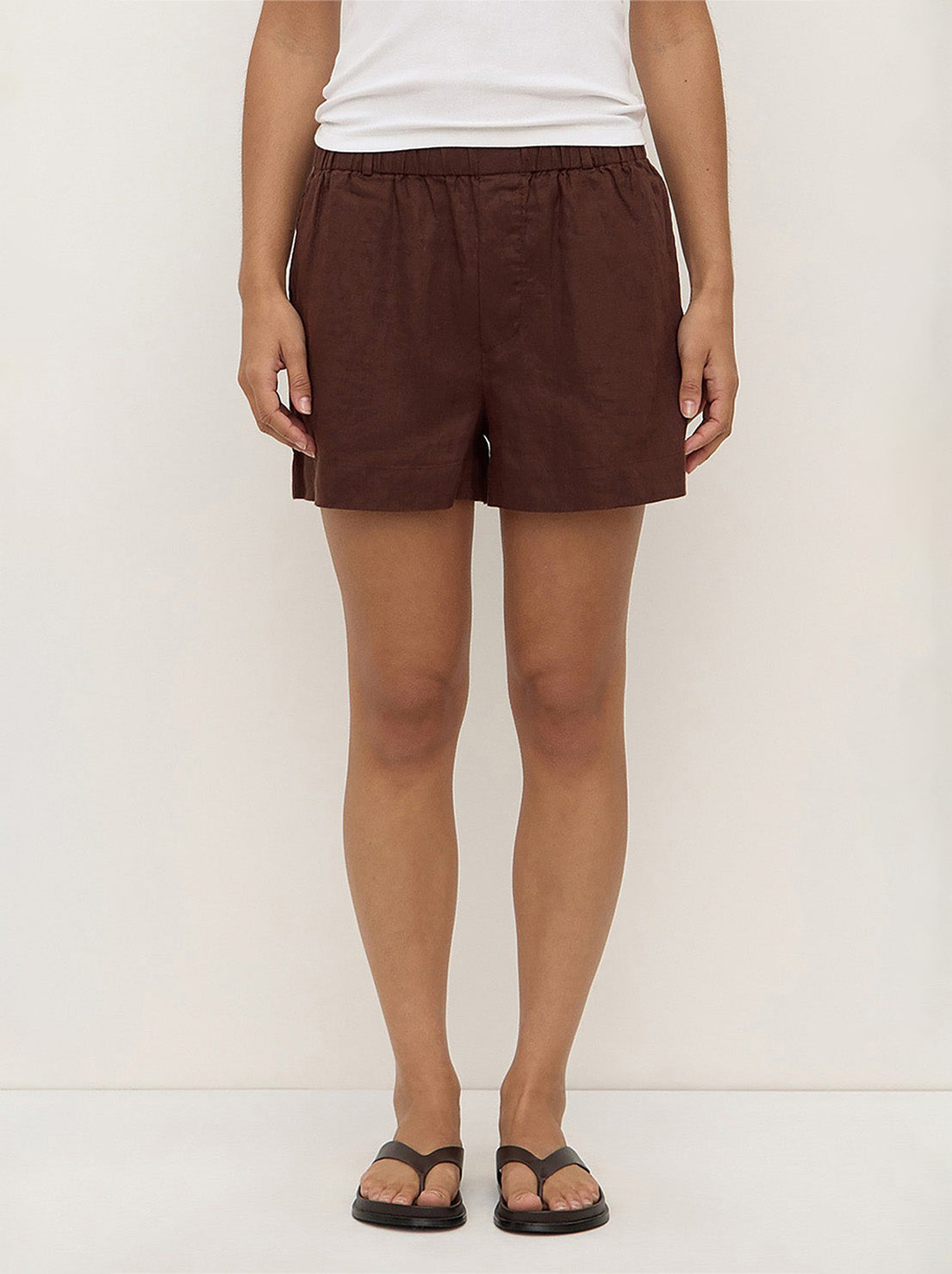Assembly - Everyday Linen Short - Espresso
