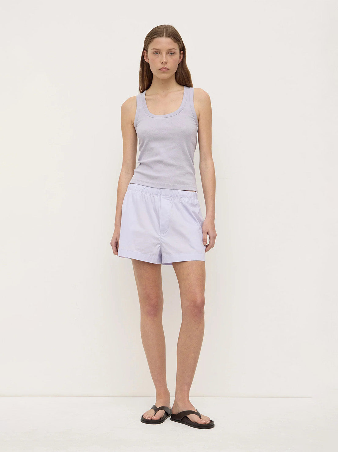 Assembly - Everyday Poplin Short - Lilac