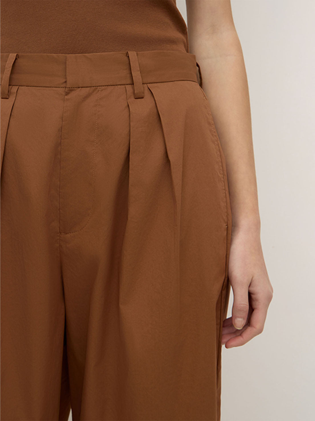 Assembly - Geno Poplin Pant - Earth