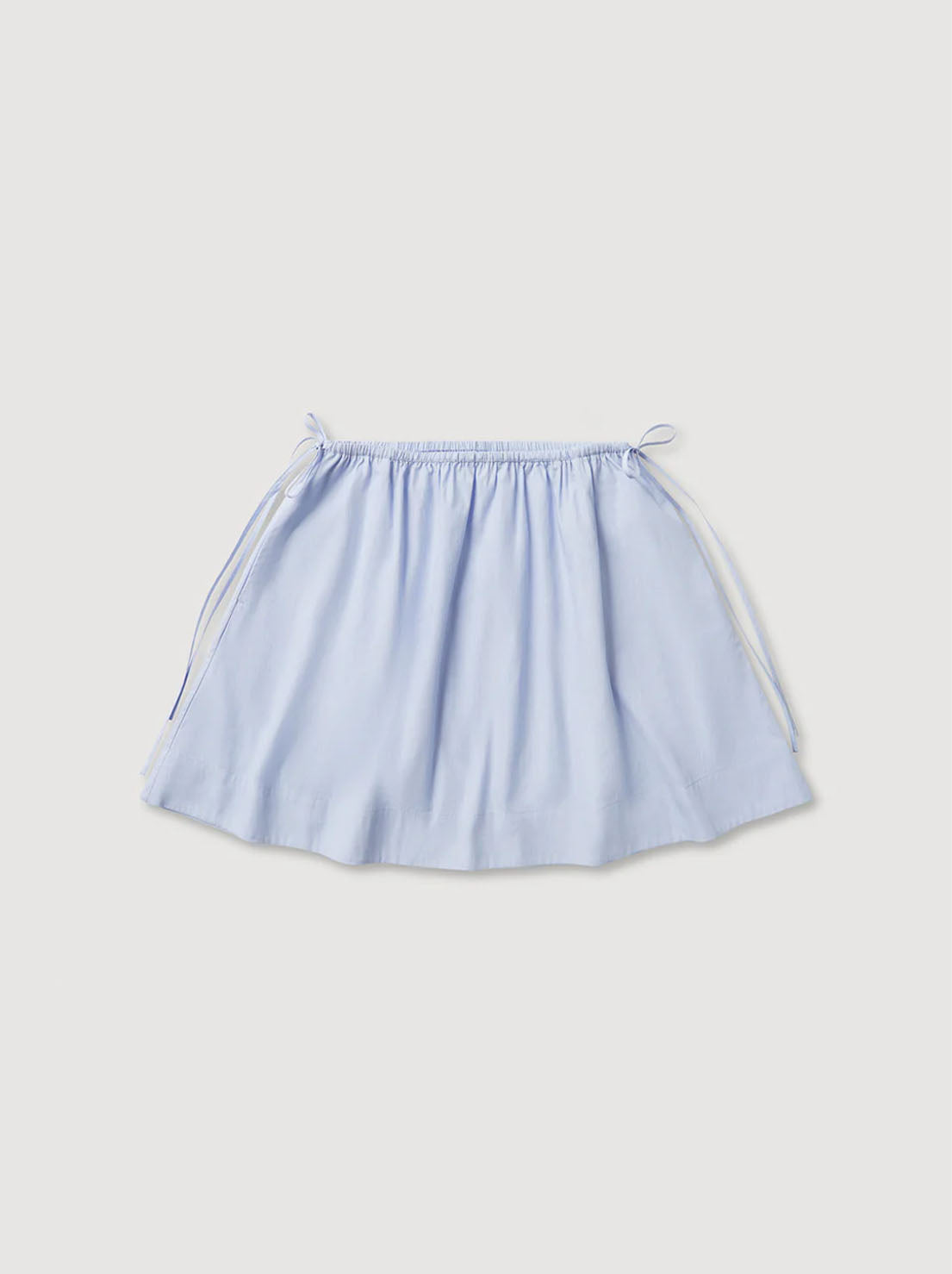 Assembly - Havana Stripe Poplin Skirt - Blue/White Stripe
