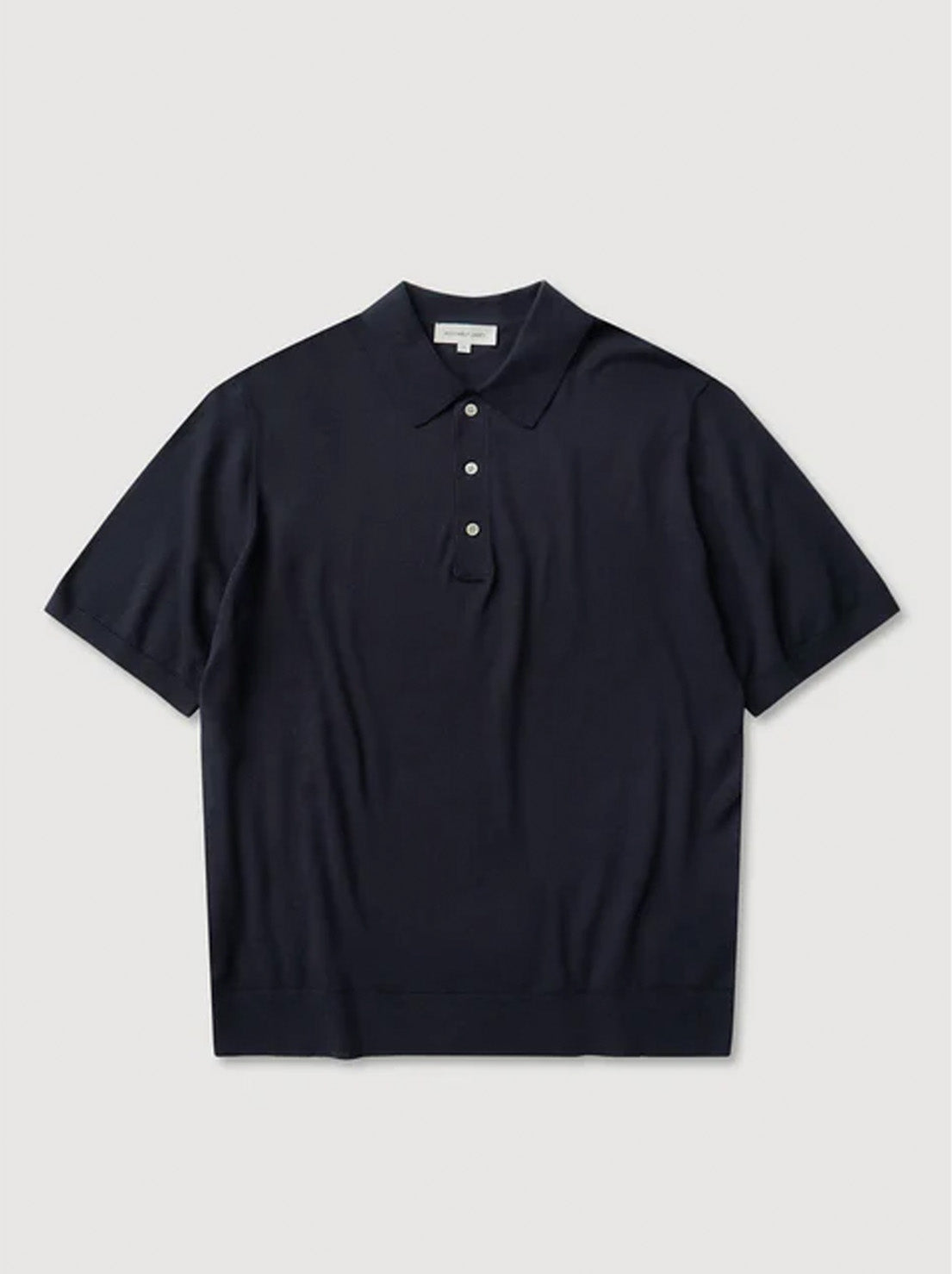 Assembly - Henry Knit Polo - True Navy