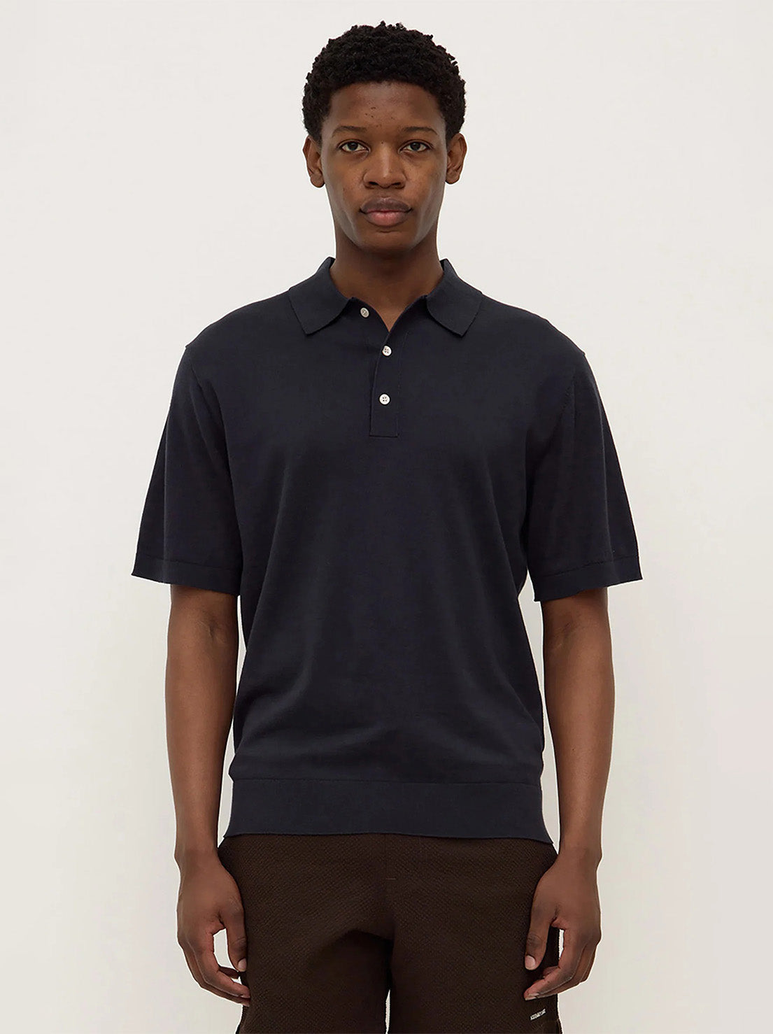 Assembly - Henry Knit Polo - True Navy