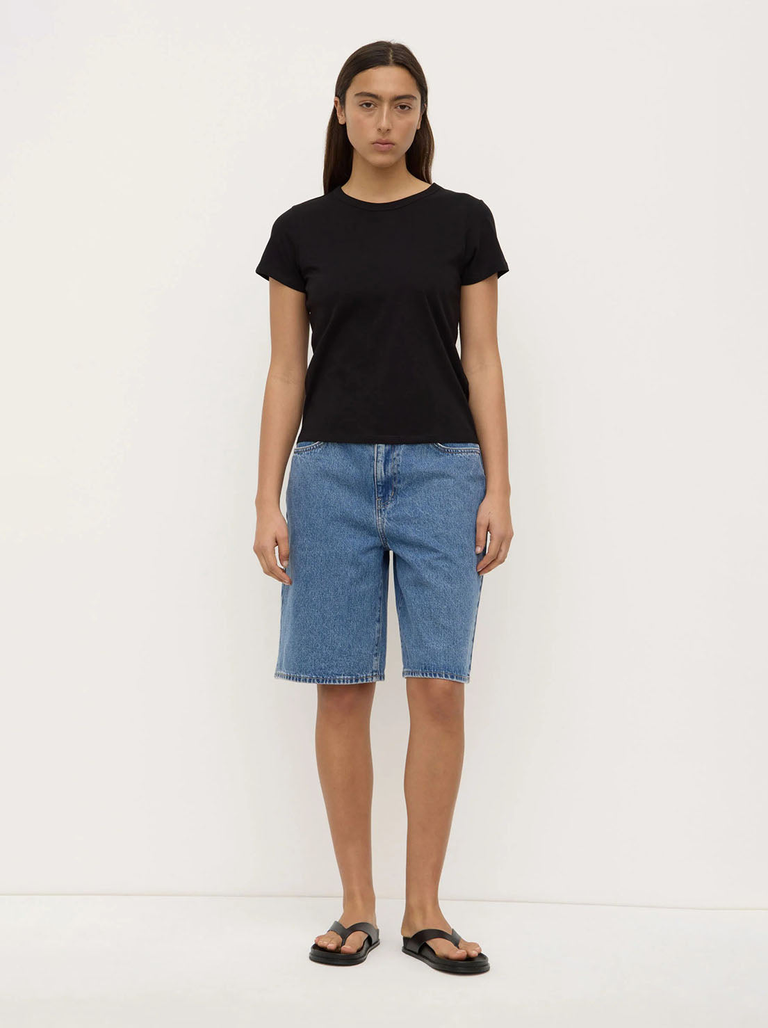 Assembly - Indi Short Sleeve Tee - Black