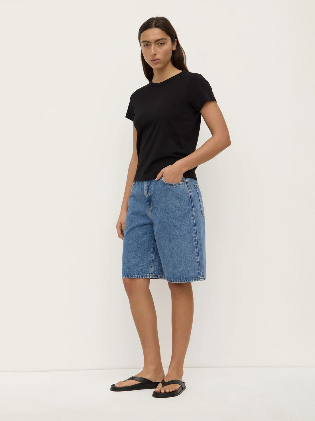 Assembly - Indi Short Sleeve Tee - Black