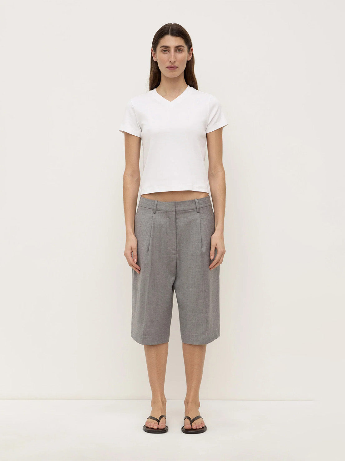 Assembly - Jaina Suit Short - Grey Marle