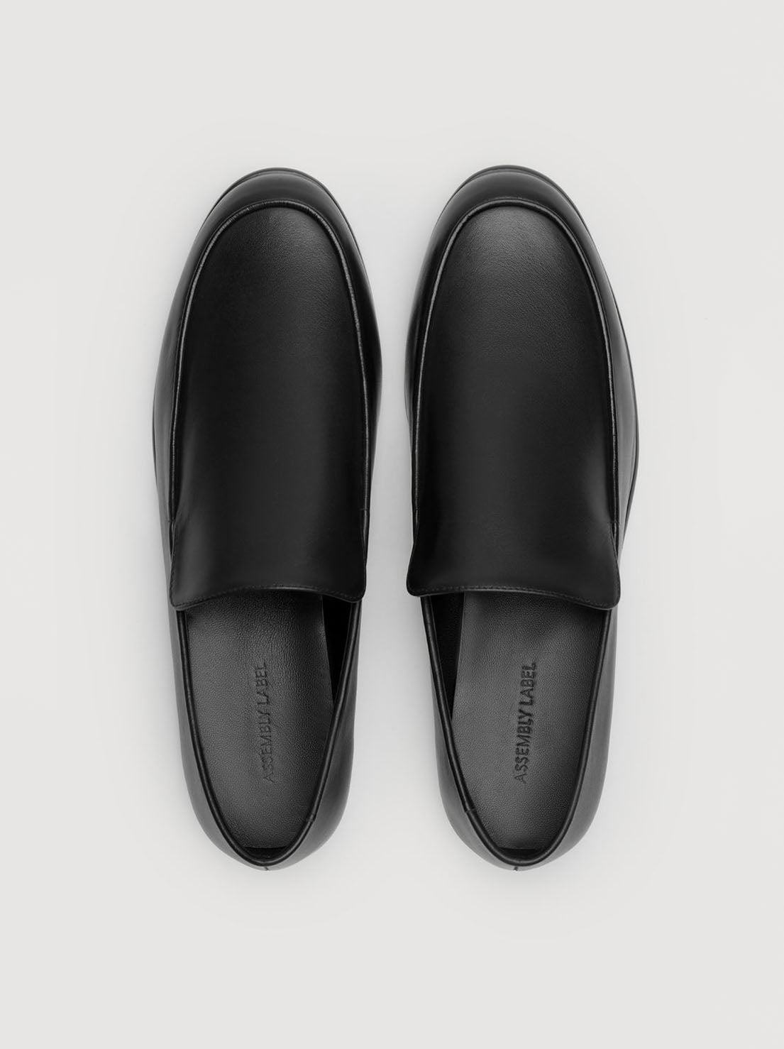 Assembly Label - Kennedy Leather Loafer - Black