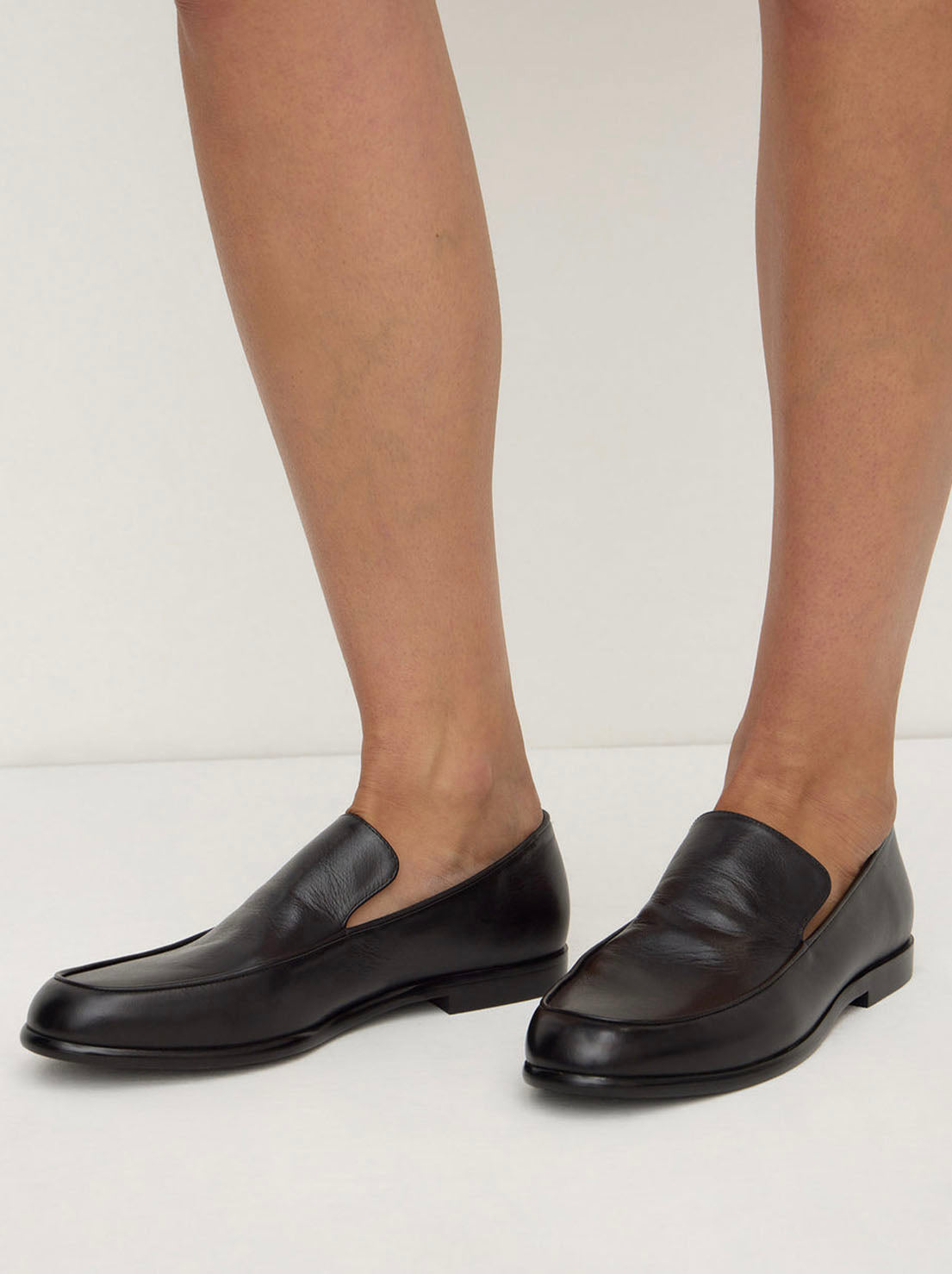 Assembly Label - Kennedy Leather Loafer - Black