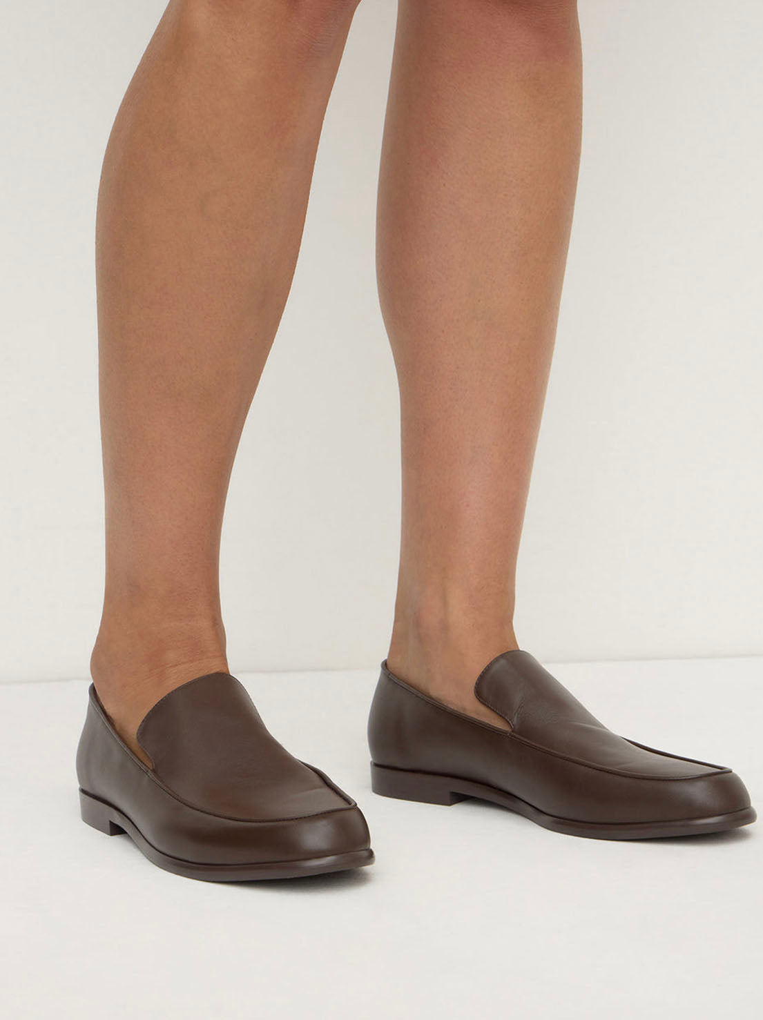 Assembly Label - Kennedy Leather Loafer - Walnut