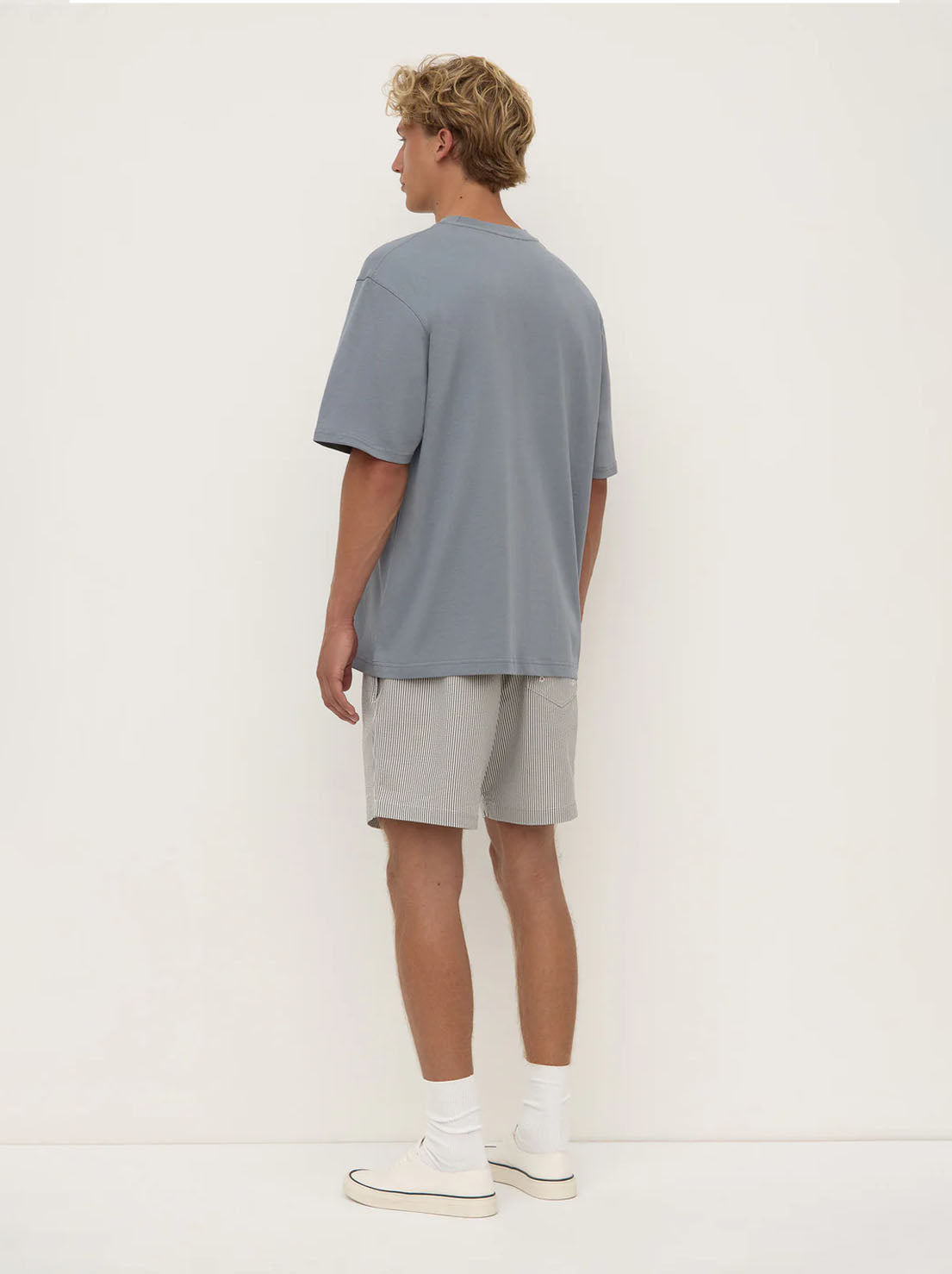 Assembly - Knox Organic Oversized Tee - Ashphalt